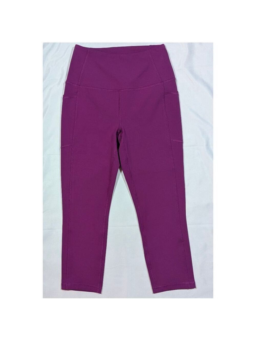 RBX Purple High Rise Cropped Leggings Small Athletic Pants